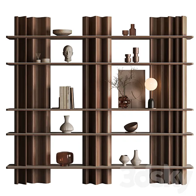 Shelves Decorative – Rack Set 23 3ds Max