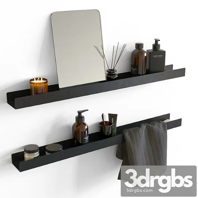 Shelves With Filling For The Bathroom 3dsmax Download