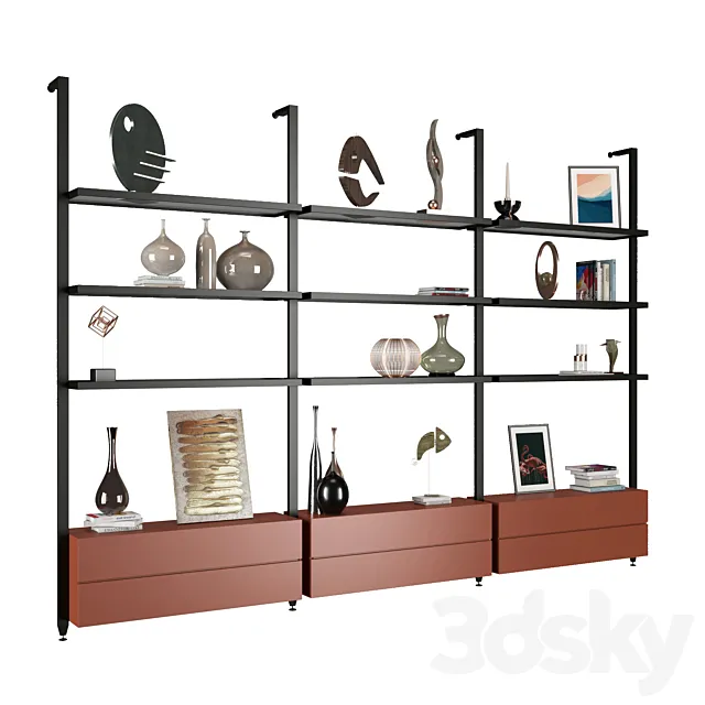 Shelving 57 3DS Max Model