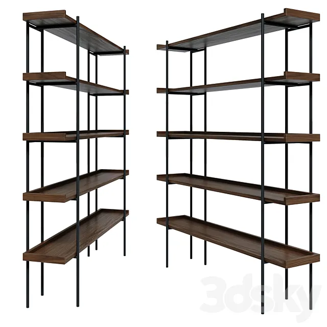 Shelving 62 3dsMax Model