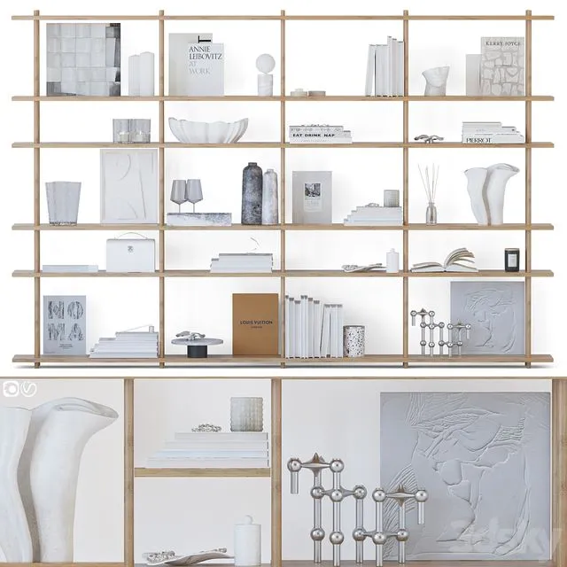 Shelving unit Fogia Bond 3dsMax Model