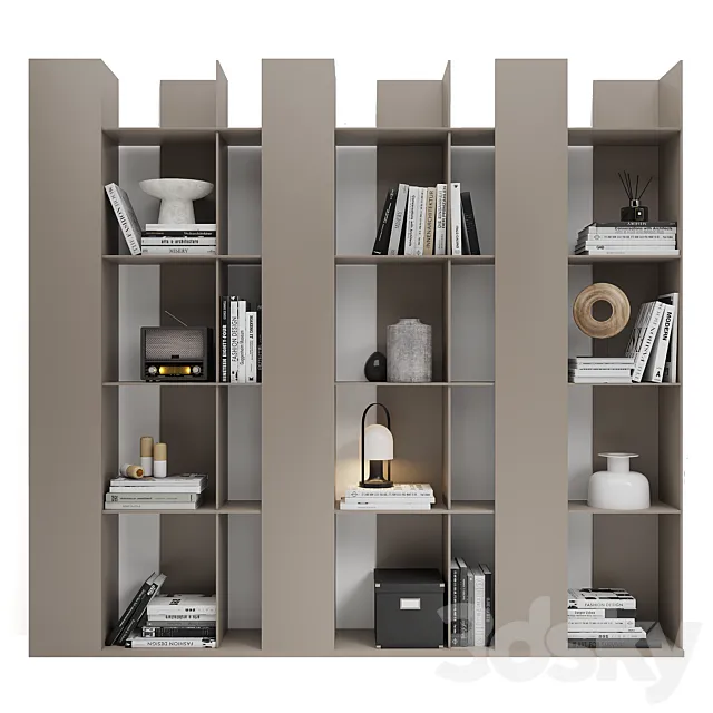 Shelving unit Lees 3dsMax Model