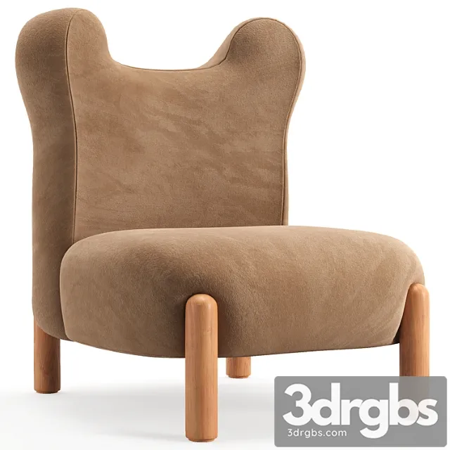 Sherpa bear kids chair