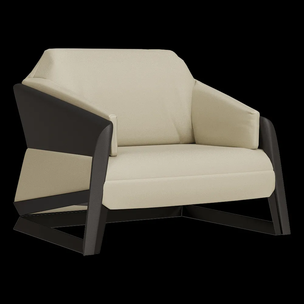 Shin Plaza – Armchair GS-00809-1 3ds Max