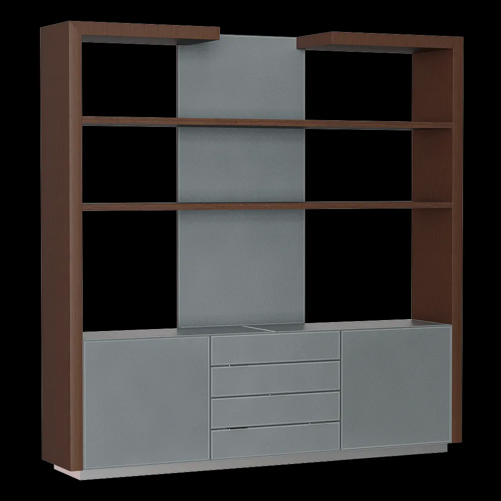 Shin Plaza – Bookshelf W-39-B 3ds Max