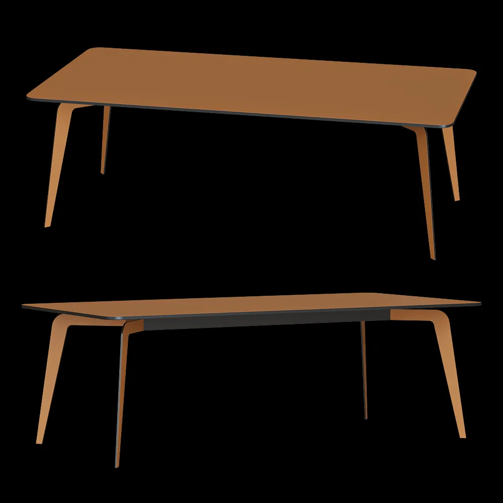 Shin Plaza – Coffee table F-79/1400 3ds Max