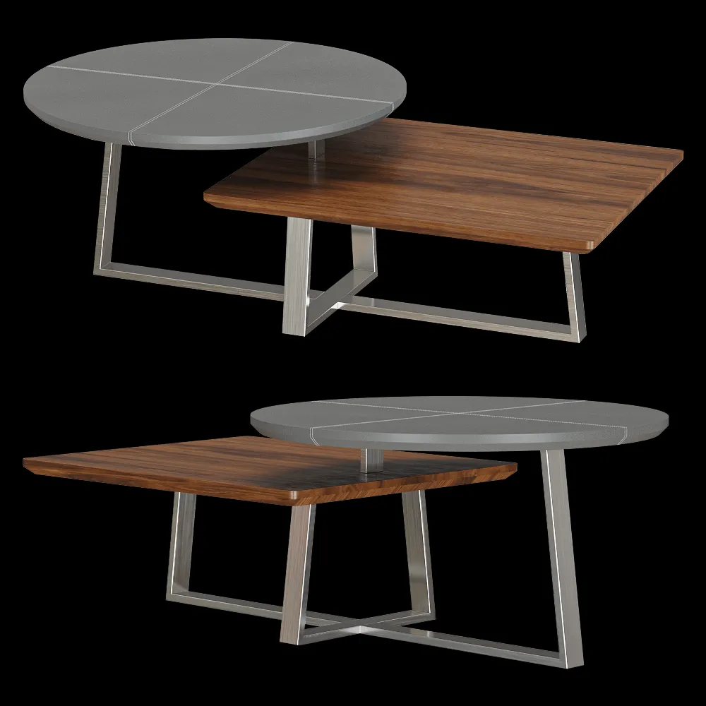 Shin Plaza – Coffee table T-81-1 3ds Max