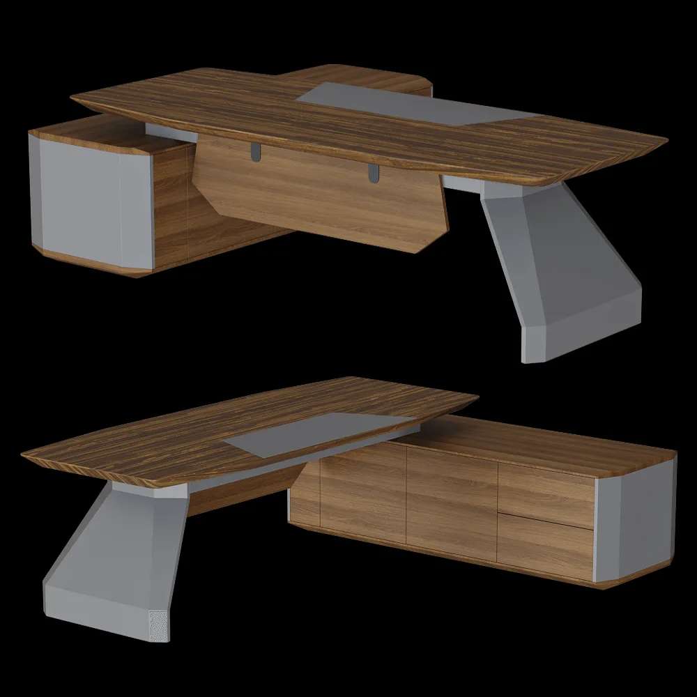 Shin Plaza – Desk Executive 608-T01 3ds Max