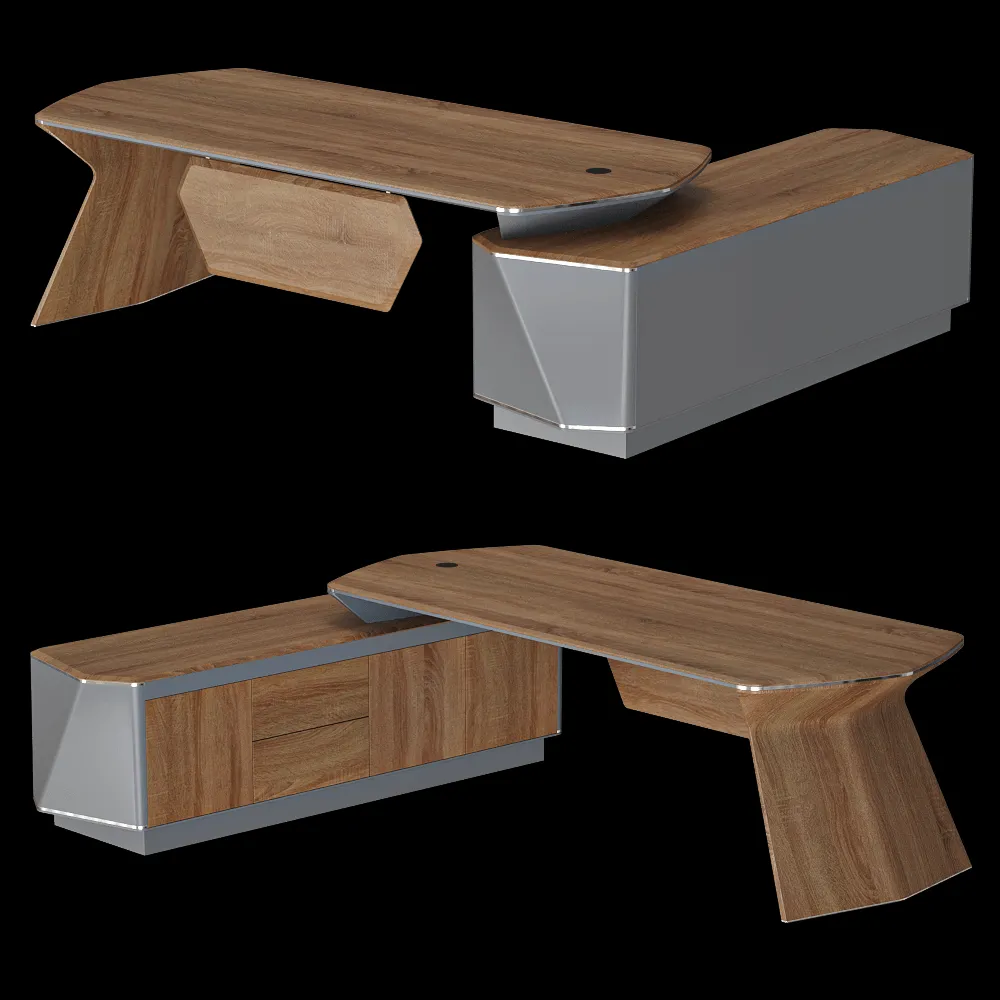 Shin Plaza – Desk Executive MD-T002 3ds Max