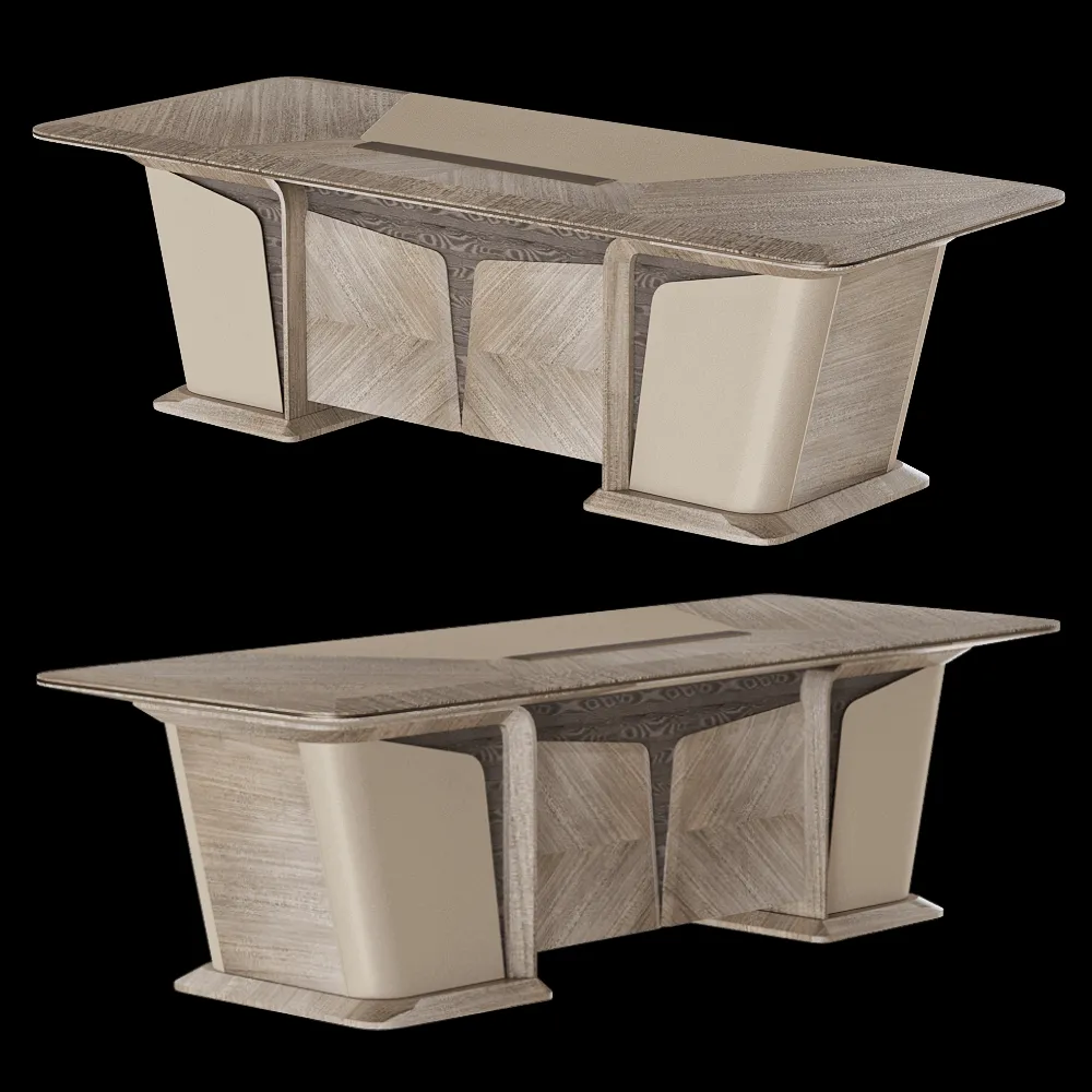 Shin Plaza – Desk Tesla 3ds Max