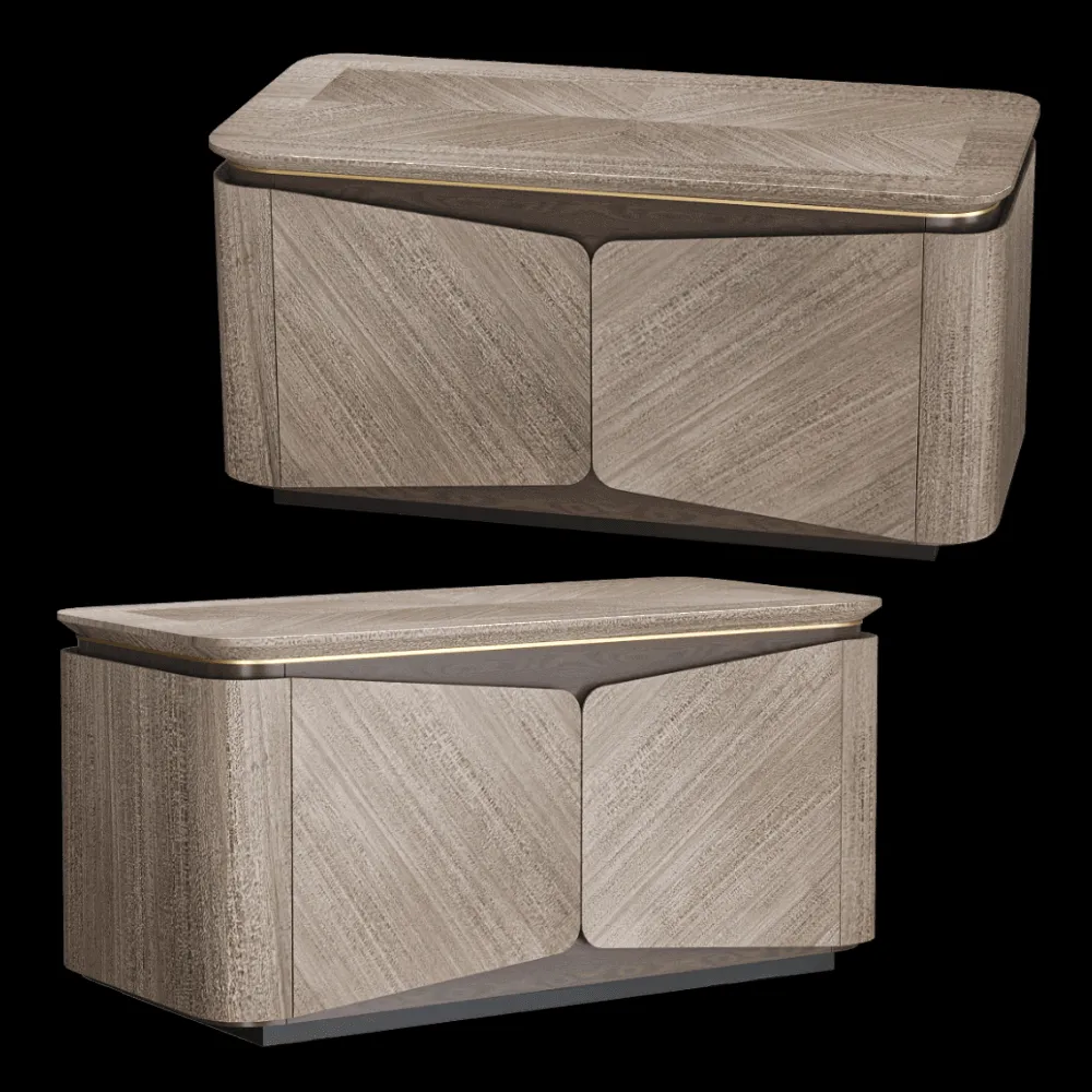 Shin Plaza – Sideboard Tesla 3ds Max