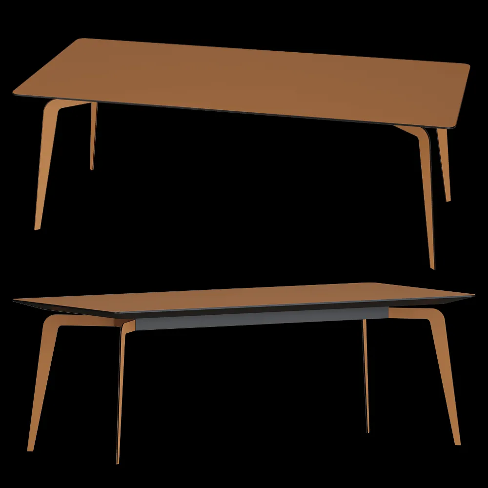Shin Plaza – Table Sam F-79-N/2200 3ds Max