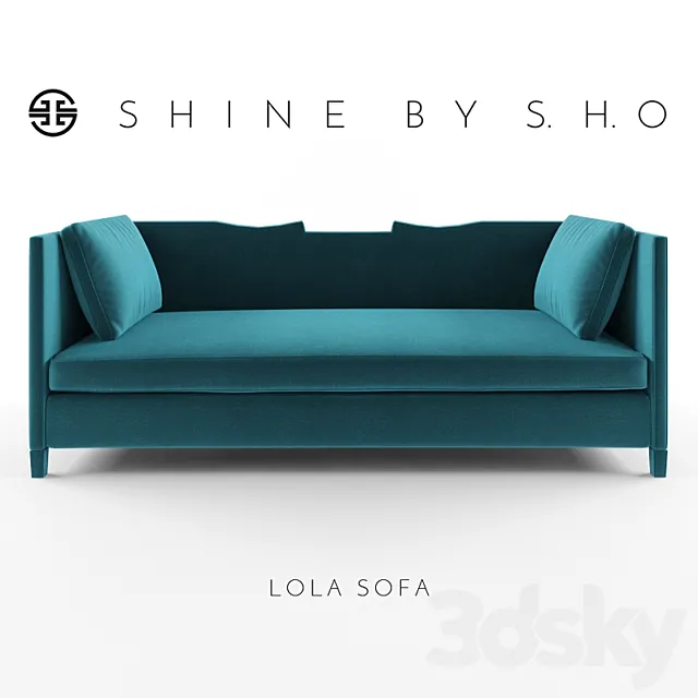 Shine by SHO – Lola Sofa 3DSMax File