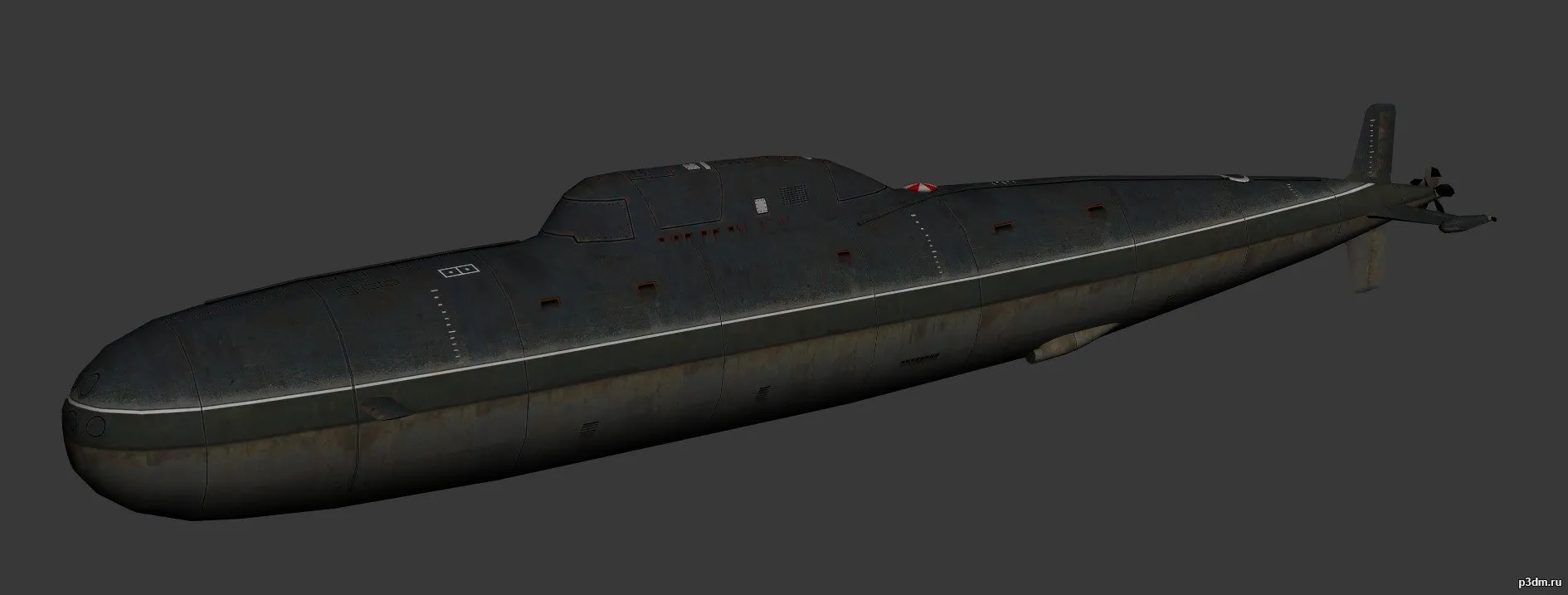 ships 3d models – Alfa Class – alfa