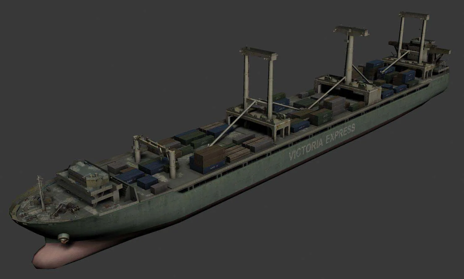 ships 3d models – Cargo ship – Cargo ship 2