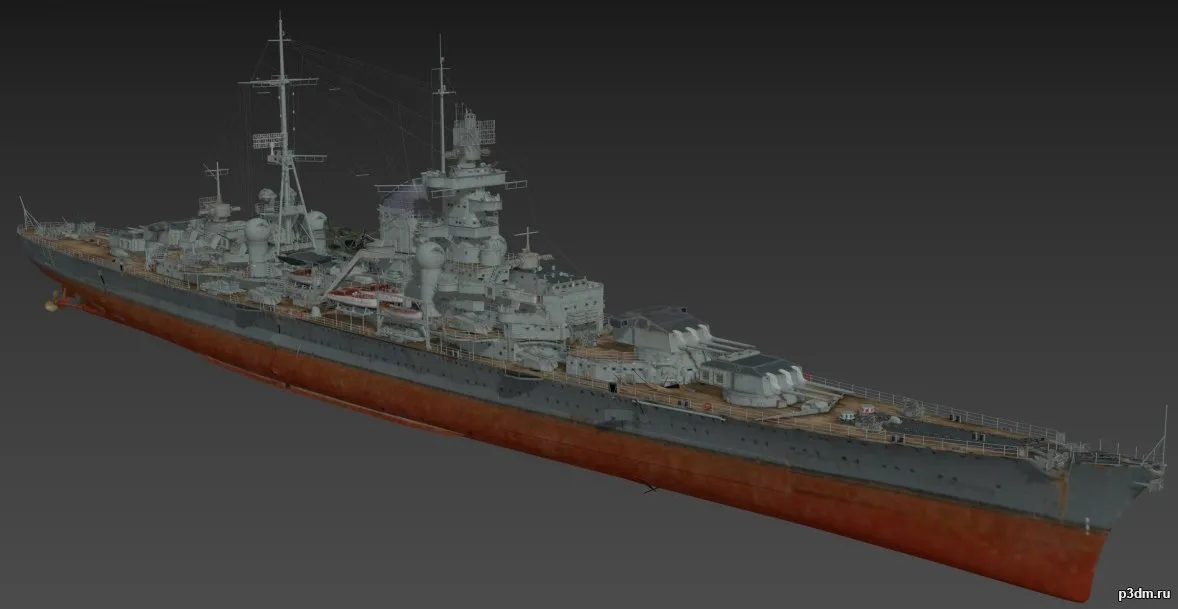 ships 3d models – Hindenburg 1945 – Hindenburg_1945