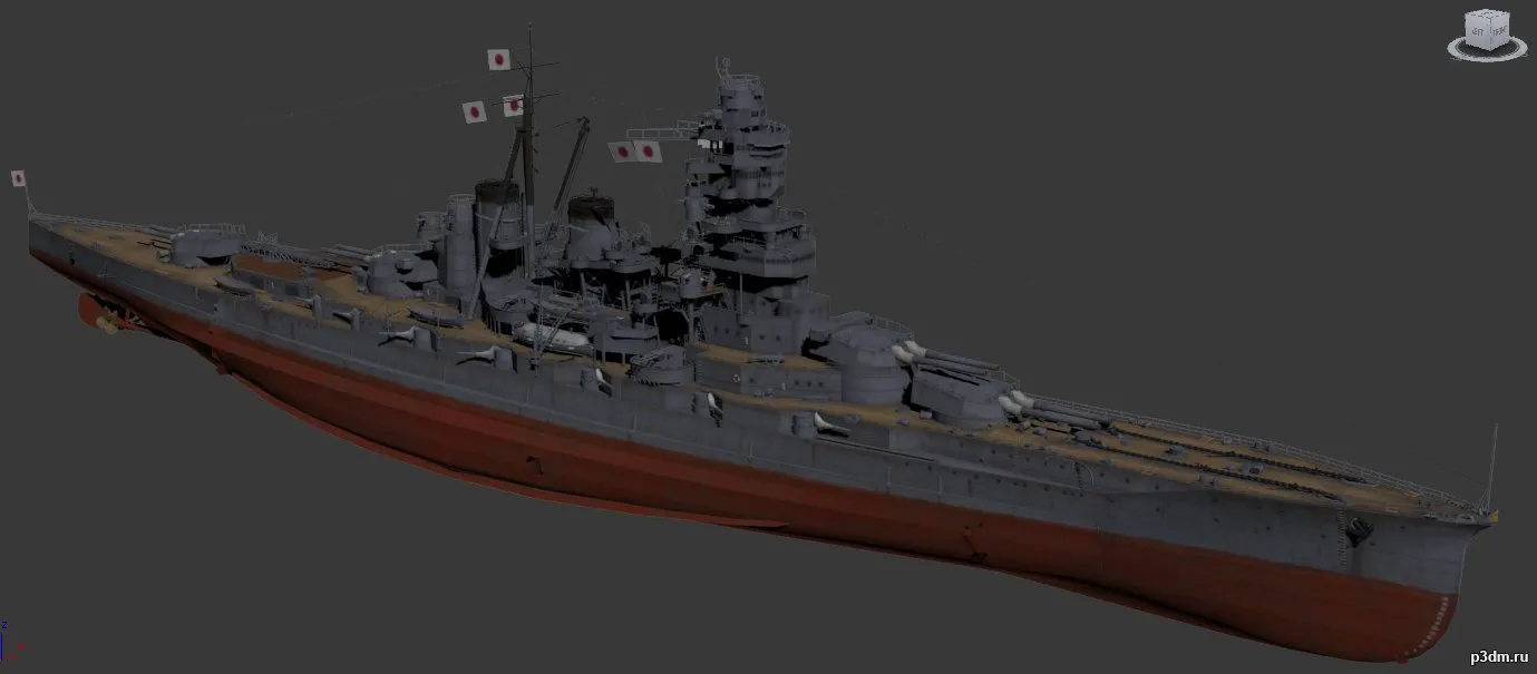 ships 3d models – Kongo 1942 – Kongo1942