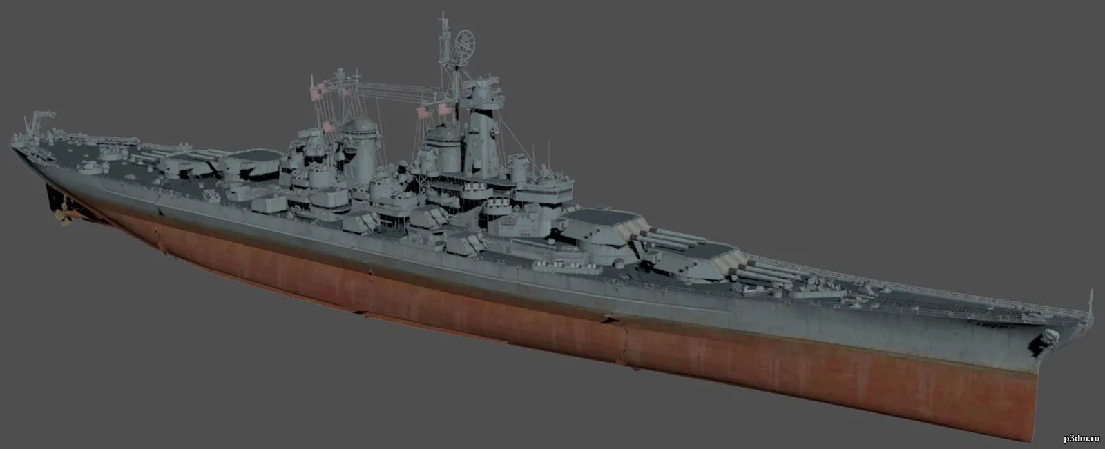 ships 3d models – Montana 1945 – Montana_1945