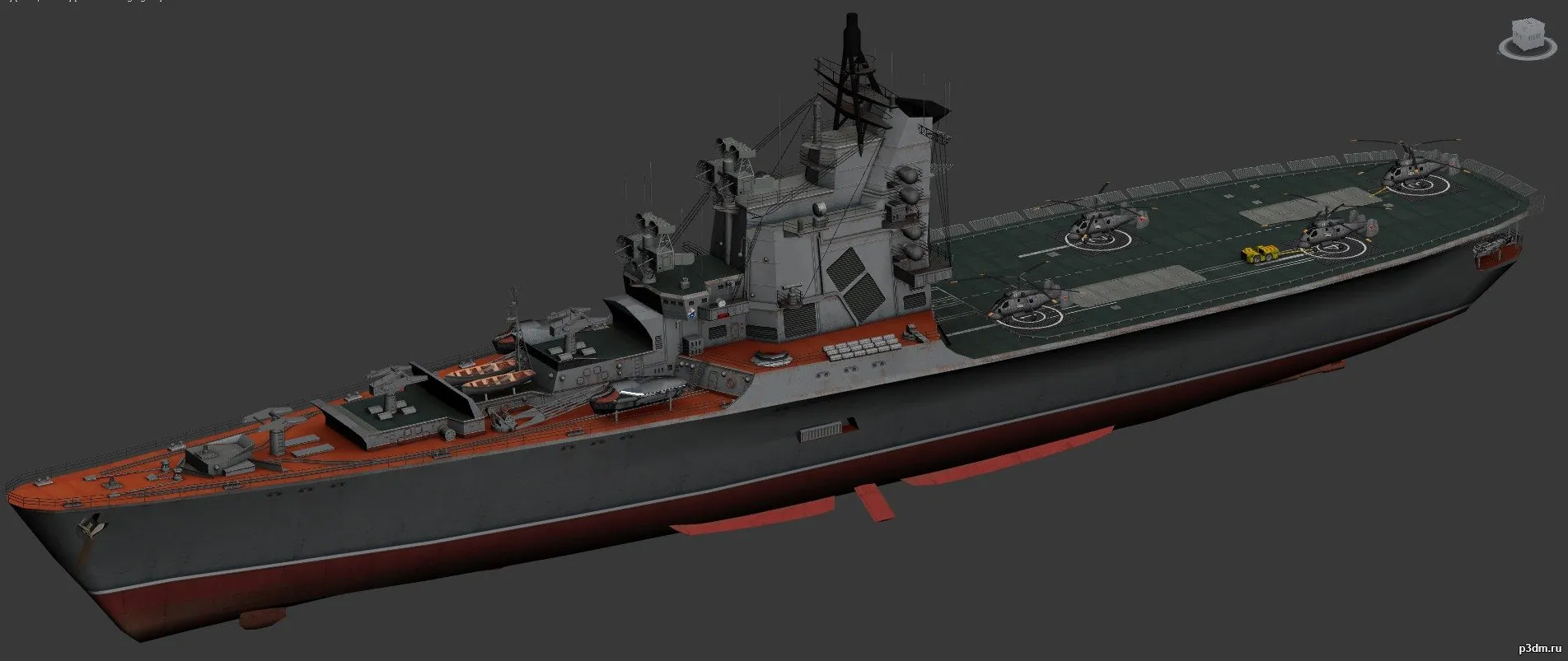 ships 3d models – MOSKVA ASW cruisers – moskva