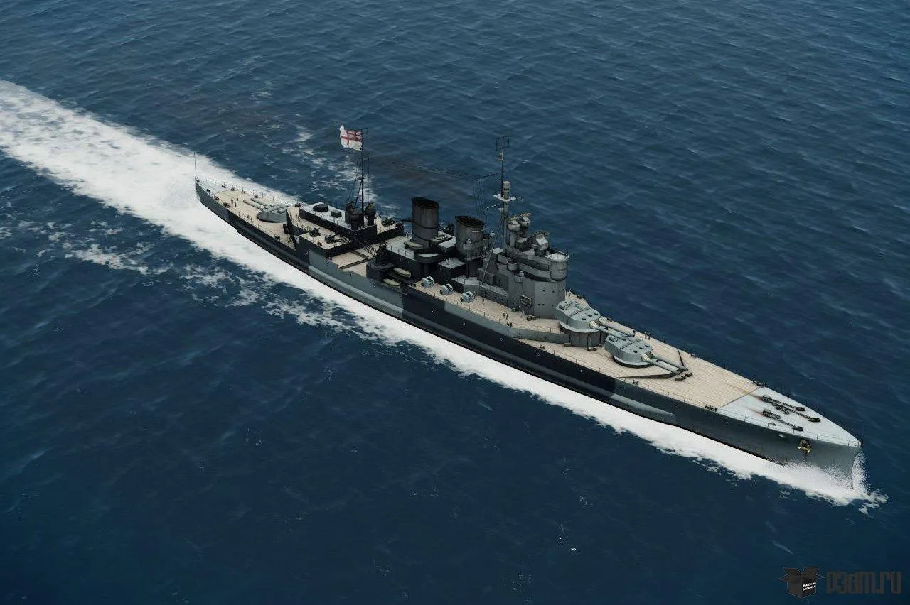 ships 3d models – Renown battleship – Renown battleship