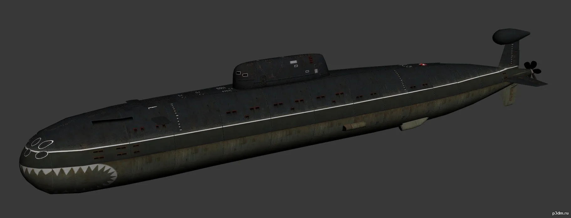 ships 3d models – Sierra class submarine – sierra