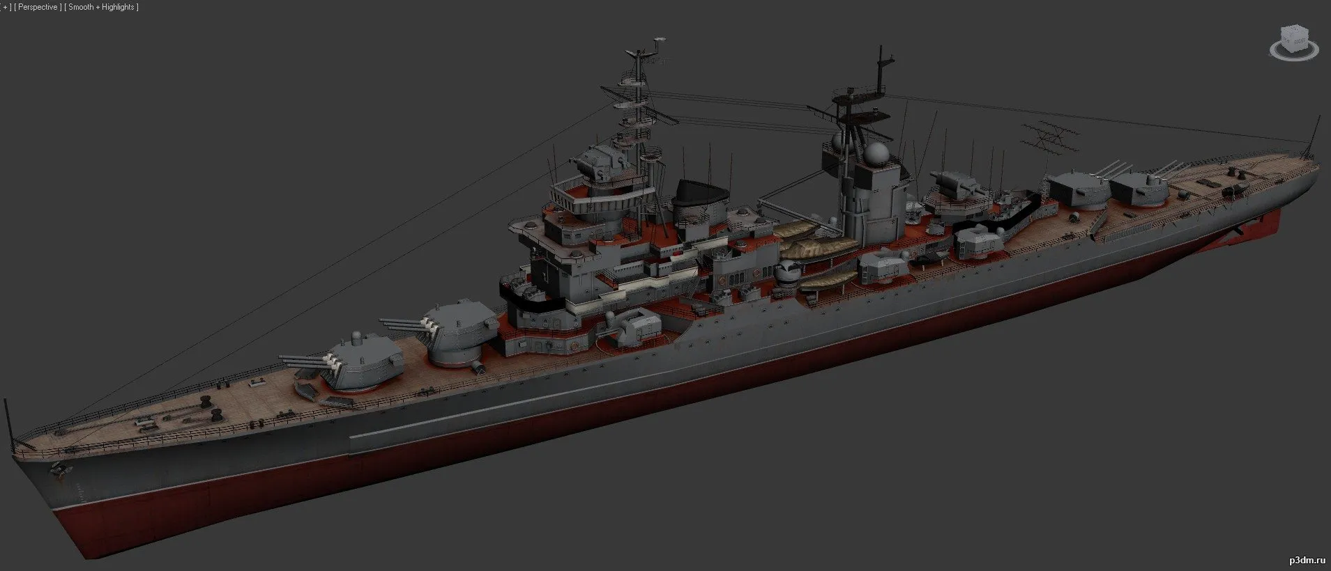 ships 3d models – Soviet Sverdlov-class cruiser – sverdlov