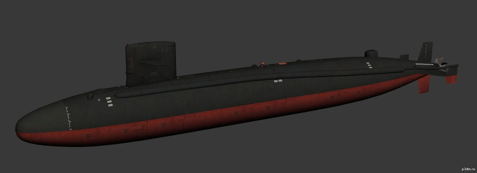 ships 3d models – Sturgeon class submarine – sturgeon