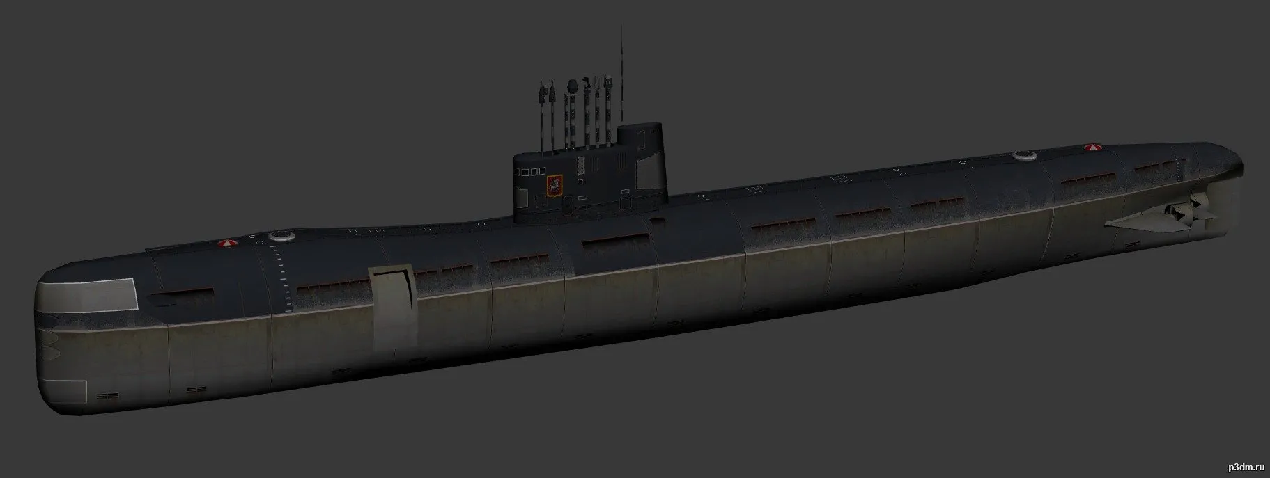 ships 3d models – Tango Class Submarine – tango