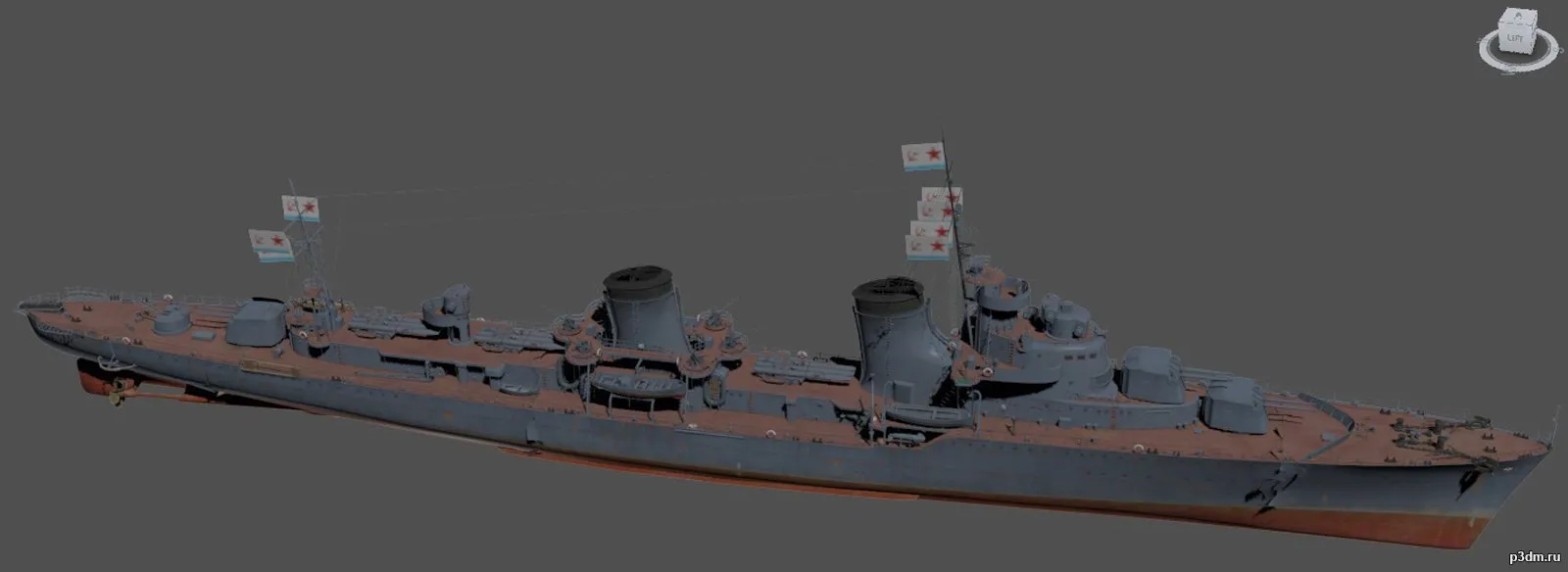 ships 3d models – Tashkent 1942 – Tashkent_1942