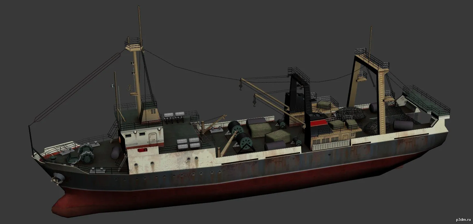 ships 3d models – Trawler – trawler