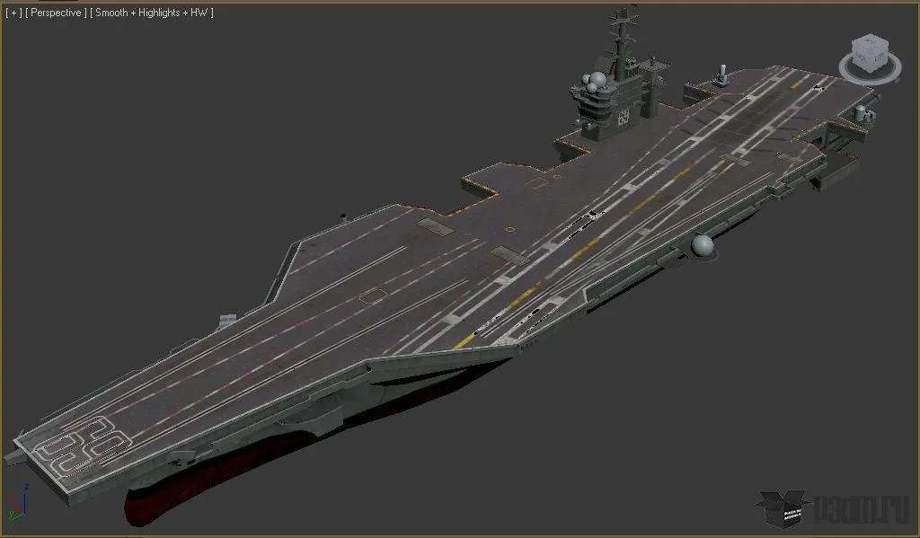 ships 3d models – USS Dwight D. Eisenhower (CVN-69) – 1429048836_uss-dwight-d_p3dm.ru