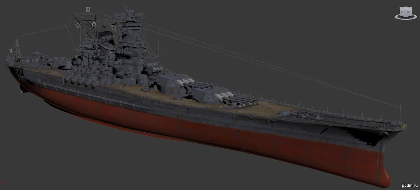 ships 3d models – Yamato 1944 – Yamato1944