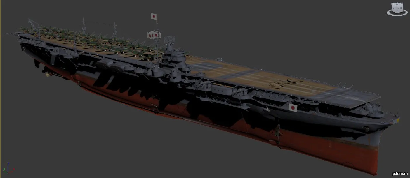 ships 3d models – Zuikaku 1944 – Zuikaku1944