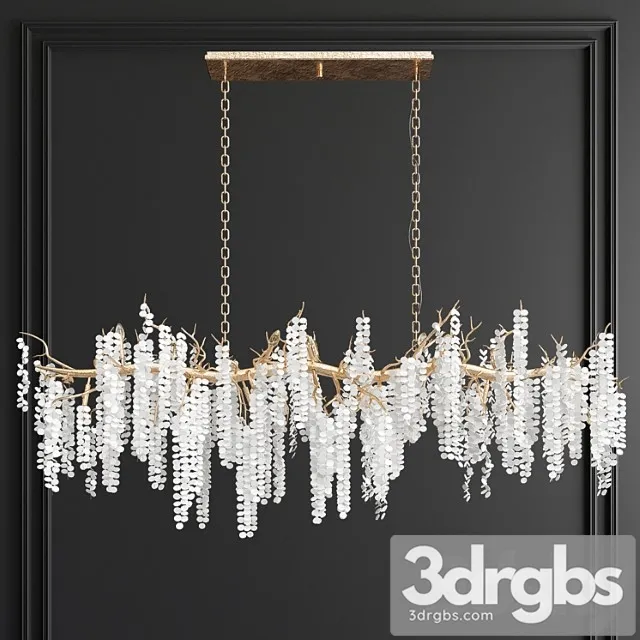 Shiro-noda cluster horizontal chandelier