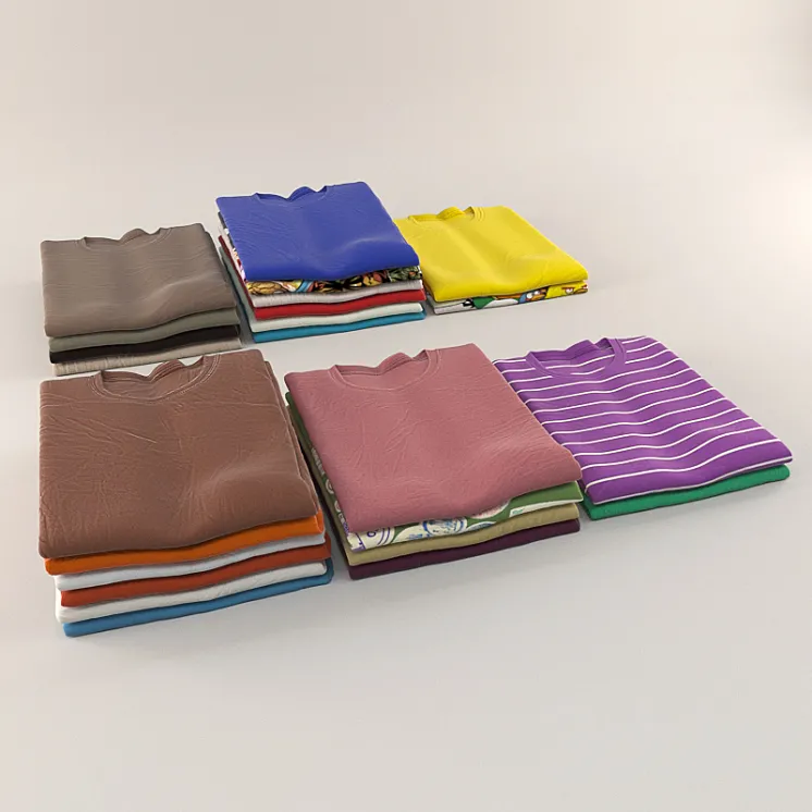 Shirts 3DS Max