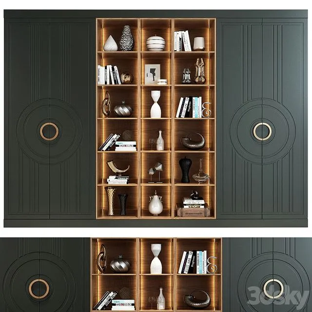 Shkafulkin Shkaf Vstroennyy Kyara 3dsMax Model