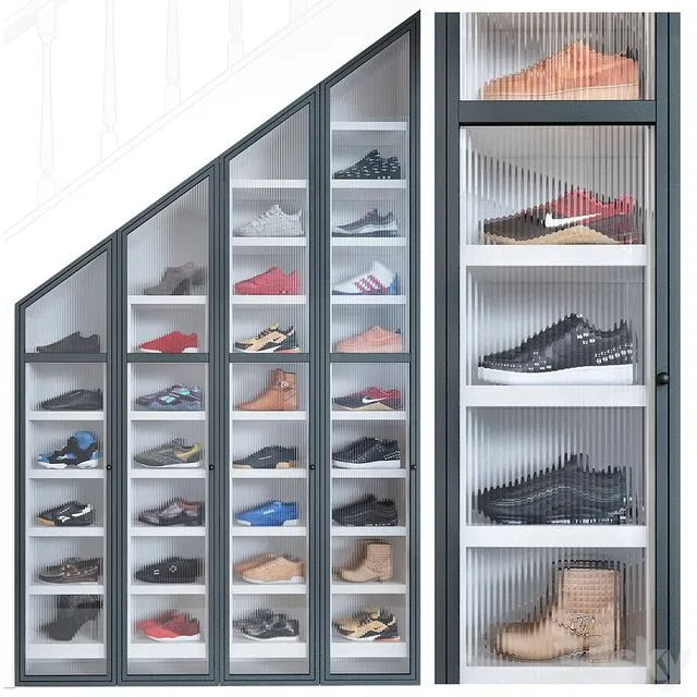 Shoe cabinet 3dsMax Model