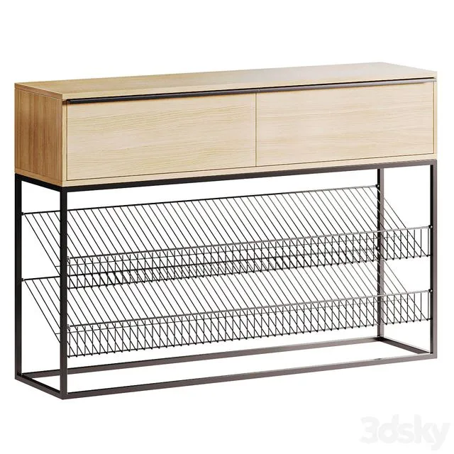 Shoe rack MEBELSON Craft 2 3dsMax Model