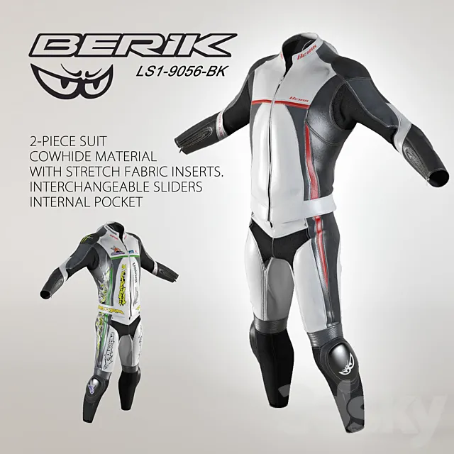 SHORT FILM BERIK Motoequipment 3DS Max Model