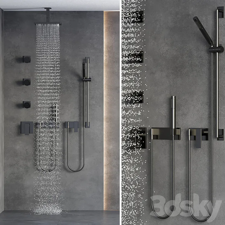 shower 01 3DS Max