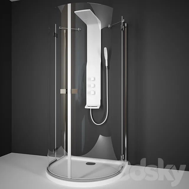 Shower Almatea P 3ds Max