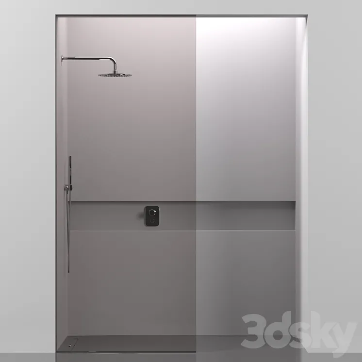 shower cabin 3DS Max Model