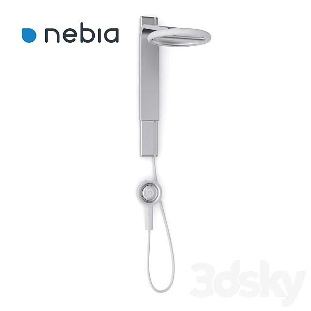 Shower design desk Nebia Shower 3DS Max Model