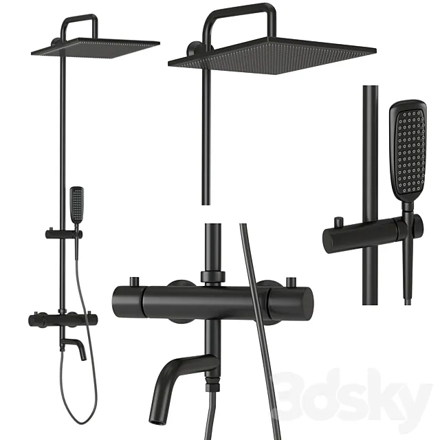 Shower furniture1 3DS Max Model