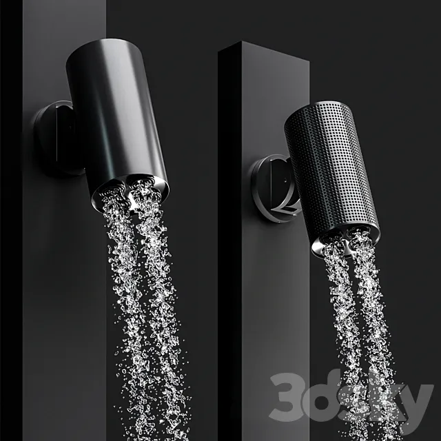 Shower Gessi Outdoor Wellness G02 3DSMax File