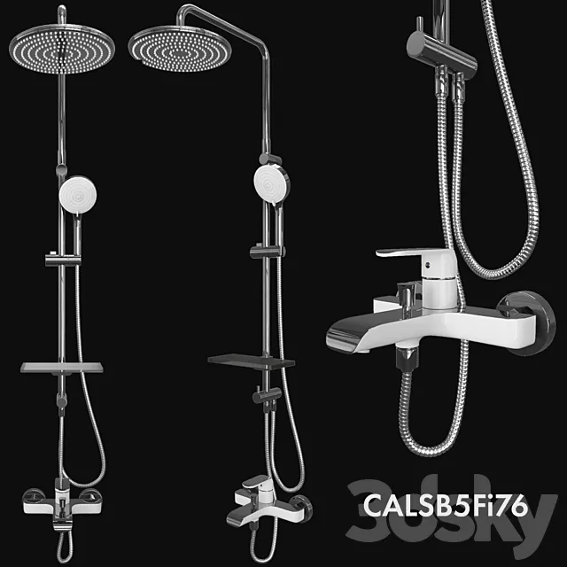 Shower system Iddis Calipso 3DSMax File