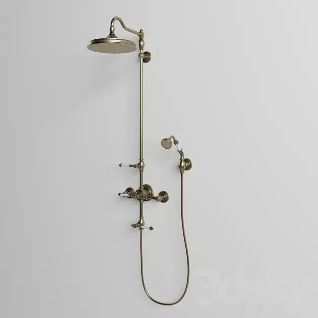 Shower Volevatch system: Versailles 3ds Max