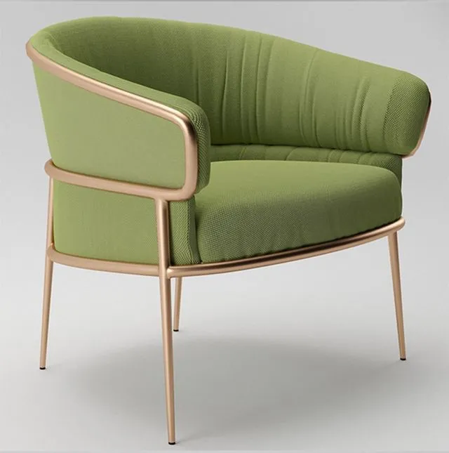 SHU-YING Fabric easy chair 3dsMax Model