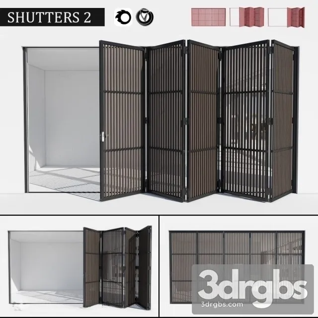 Shutters Door 3dsmax Download