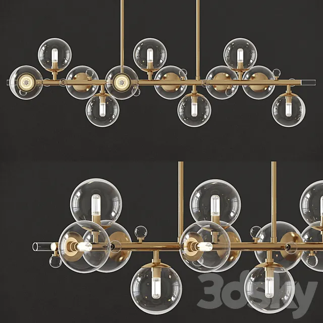 Sia New Chandelier Loft4you 3DS Max Model